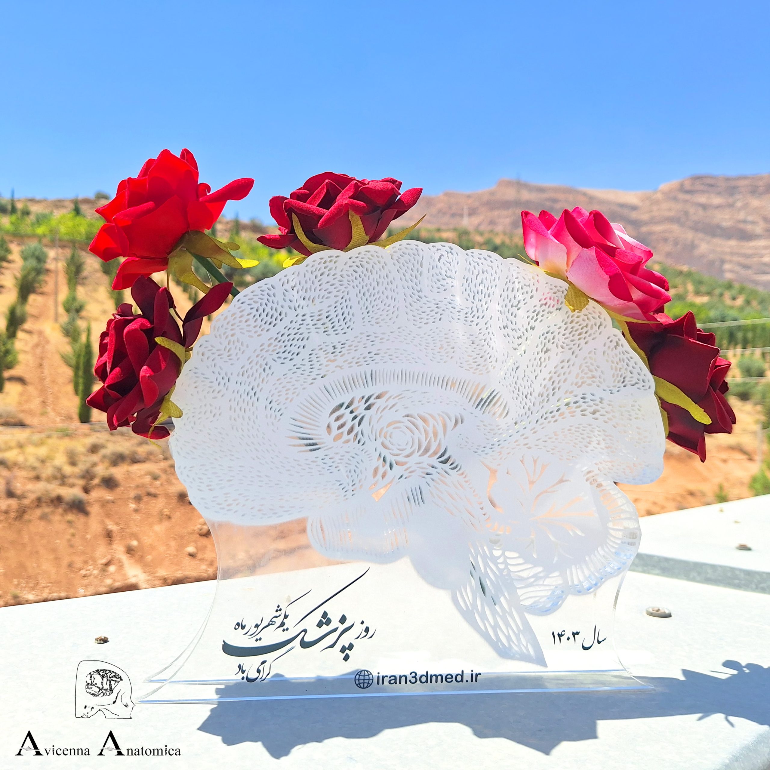 brain-vase گلدان مغز